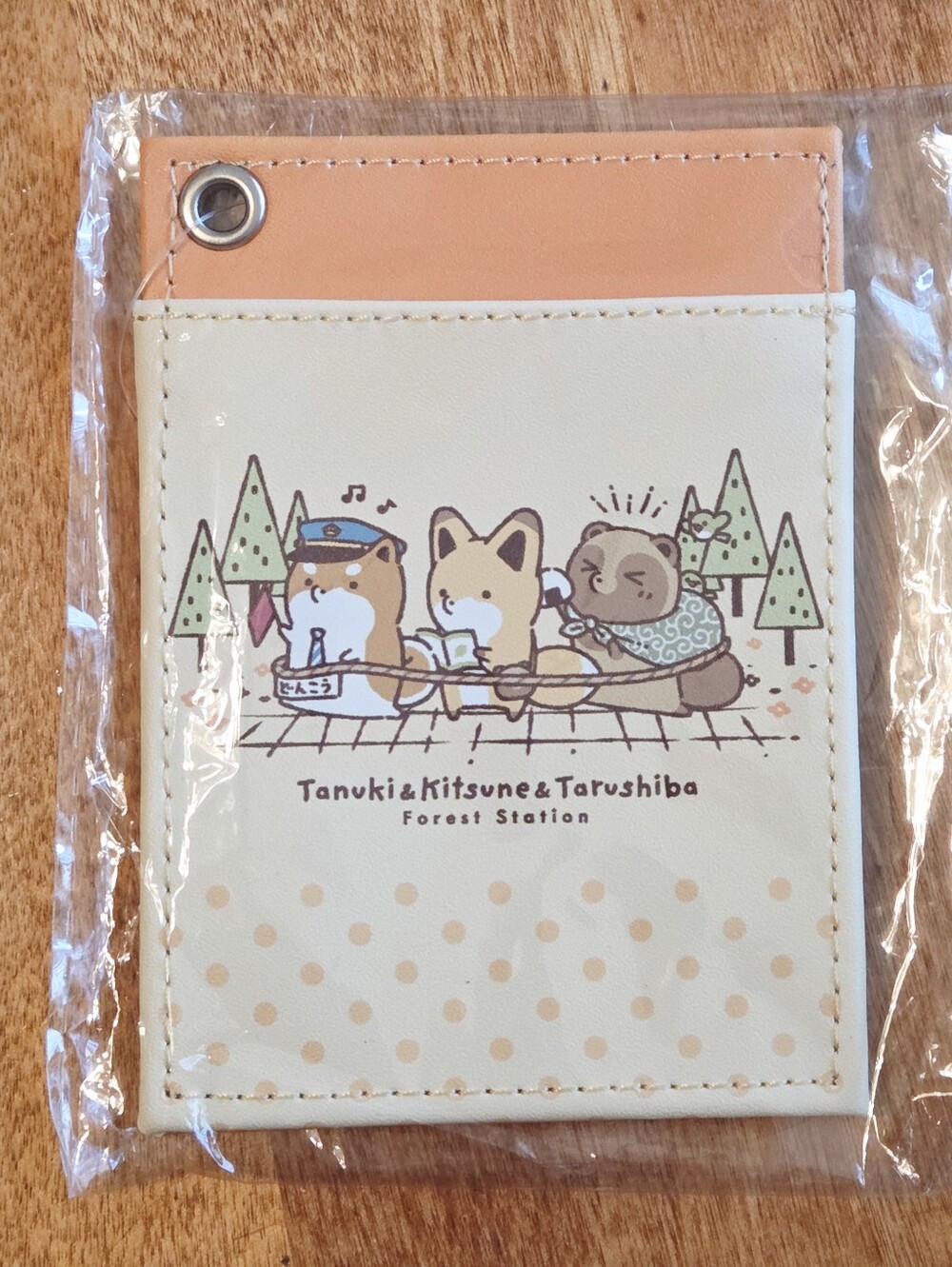 *4 for $30* Cute Tanuki, Kitsune & Tarushiba ID Card Pass Holder